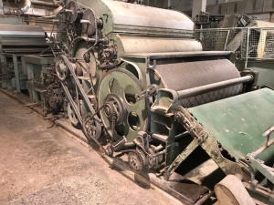 Двухпрочесная чесальная машина Befama 643