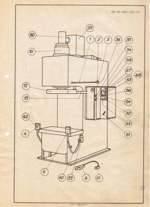 Пресс гидравлический PYE