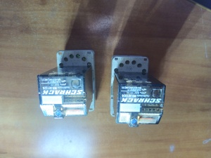 Силовое реле Schrack MR301024 с колодкой 11-Pin, 10A 250V, катушка 24VDC