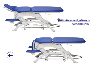 Стол массажный терапевтический Capre F5 (115 E) - функциональный электроприводный, Lojer, Финляндия