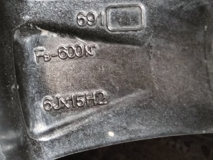 Комплект колес R15 (шипованные шины + диски)