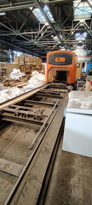 WoodVER Угловая 2х дисковая пилорама УГП2-600