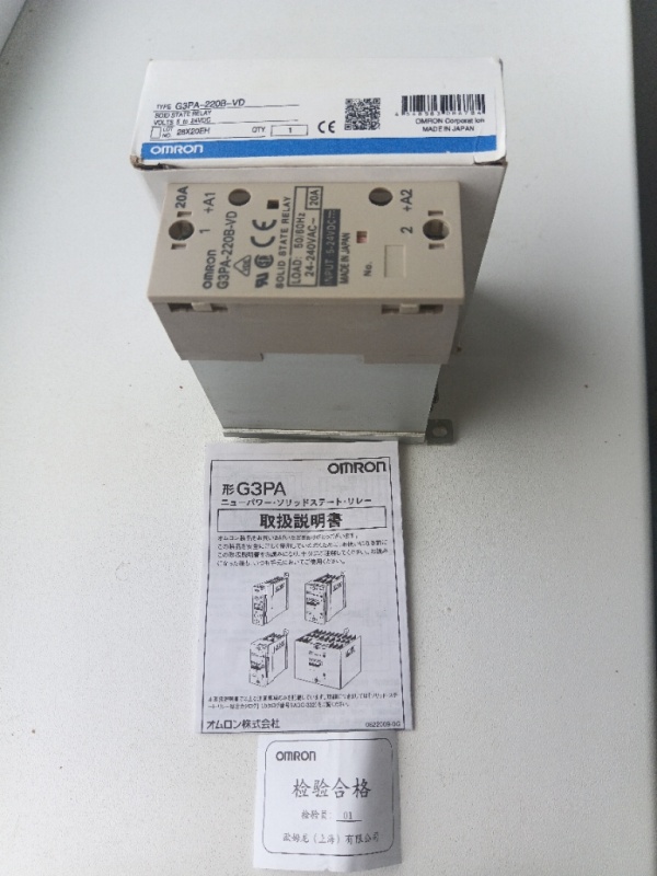 G3PA-220B-VD Omron твердотельное реле