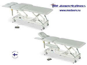 Стол массажный Delta Standard DS5 с электроприводом, Lojer, Финляндия