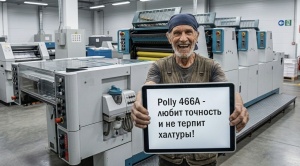 Машина для печати Polly 466А