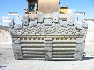 Футеровка высокого качества для ковшей экскаваторов