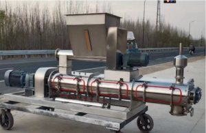 Линия для производства сухих кормов для животных, производительностью 100-150 кг в час