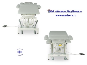 Стол массажный Delta Standard DS5 с электроприводом, Lojer, Финляндия