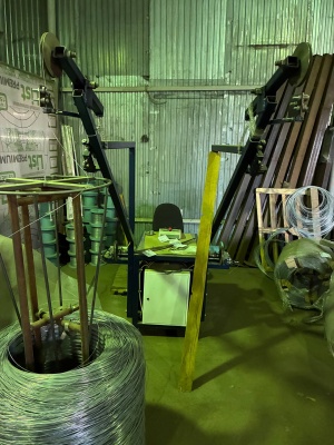 Станок для производства сетки сварной в рулонах