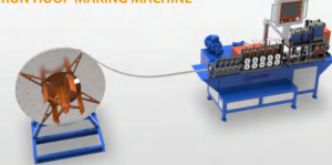 CNC FLAT IRON HOOP MAKING MACHINE (Станок для изготовления железных хомутов) модели серии BAHM