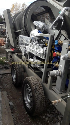 Скруббер бутара СБ-15 для добычи золота