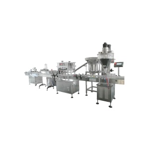 Линия для фасовки порошковой продукции в банки (с укупоркой) YF-FG