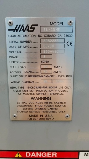 Токарный станок HAAS TL-15HE