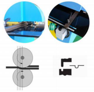 REEL MACHINE (Зиговочная машина / машинa для формирования ребер жесткости и отрезки листа) модель LQ-15