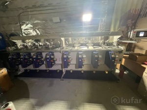 МАШИНА ДЛЯ ПРОИЗВОДСТВА НИТЕЙ С ЭЛАСТОМЕРАМИ