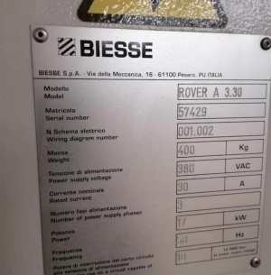 Обрабатывающий центр с чпу Biesse Rover A 3.30