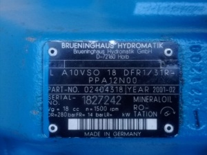 Гидронасос Bosch Rexroth A10VSO28DFR1 / A10VSO18DFR1