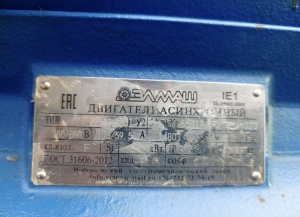 Электродвигатель АИР 225М4 55 кВт 1480 об/мин