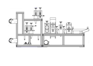 Оборудование для производства халатов из нетканых материалов