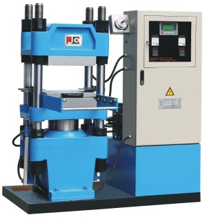 Вулканизационный гидравлический пресс для резины JC-XLB (GEEKUNG)