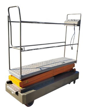 Тележка гидравлическая,Подъемник гидравлический, самоходный ножничный подъемник, оборудование для теплиц