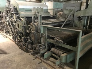 Двухпрочесная чесальная машина Befama 643