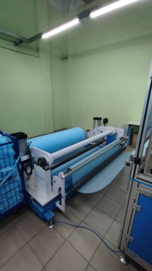 Оборудование для производства халатов из нетканых материалов