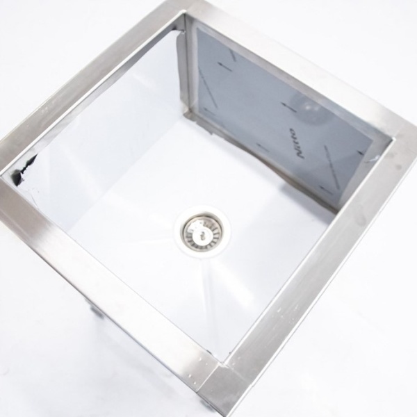 Ванна моечная односекционная 530х530х850 сварная Kayman ВМ-611/530