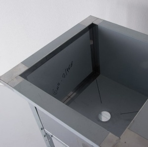 Ванна моечная ВМС-С-2/400 (1000х500х850)