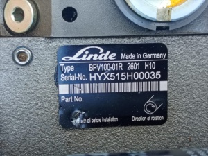 Гидронасос LINDE BPV100-01R 2601 H10