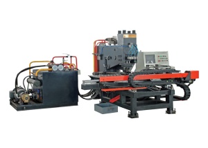 Стан с ЧПУ для пробивки и маркировки листа и уголки Усиленный станок с ЧПУ для пробивки сверления и маркировки листа и уголки типа B