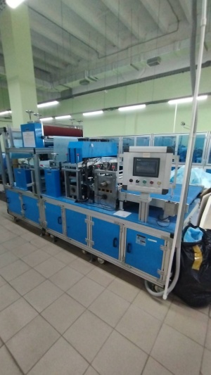 Оборудование для производства халатов из нетканых материалов