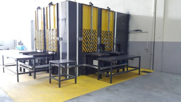 Робот для шлифовки тормозных дисков