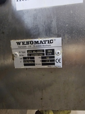 Вакуум-термоформовочная машина «Webomatic» APS ML 3300