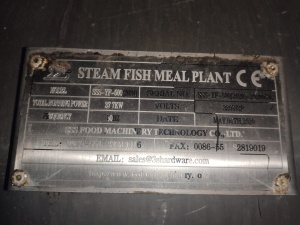 Рыбомучная установка (Steam fish meal plant)