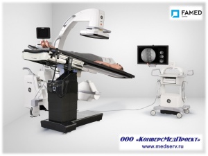 Операционный стол карбоновый SU-07 (Flare) для ангиографии, Famed Zywiec, Польша