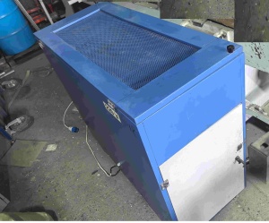 Полировальный станок с вакуумной вытяжкой gold BIG