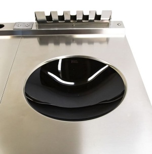 Плита индукционная 1-конфорочная ATA K7EWK05PP WOK + нейтральный модуль