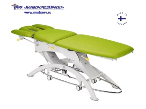 Стол массажный терапевтический Capre F5 (115 E) - функциональный электроприводный, Lojer, Финляндия