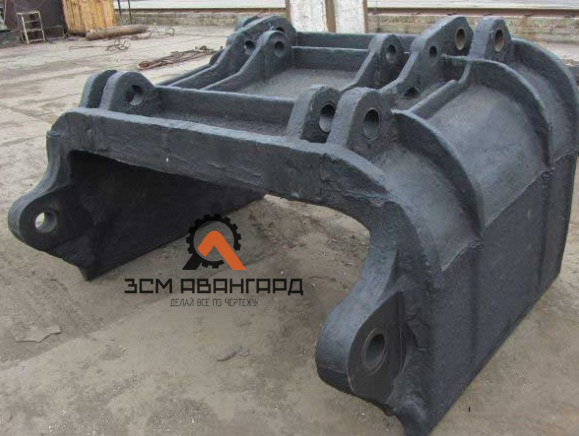 Стенка ковша задняя на ЭКГ-5 (1080.02.06)