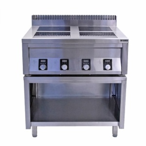 Плита индукционная 4-конфорочная Техно-ТТ ИПП-410134 + подставка