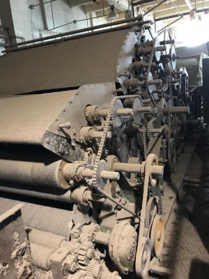 Двухпрочесная чесальная машина Befama 643