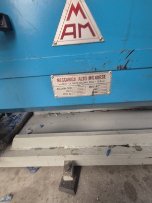 Пленочная линия MAM, рукав 1200 мм