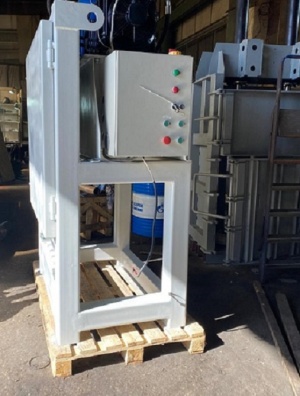 Гильотина для предварительного измельчения отходов производства