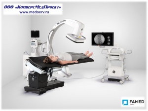 Операционный стол карбоновый SU-07 (Flare) для ангиографии, Famed Zywiec, Польша