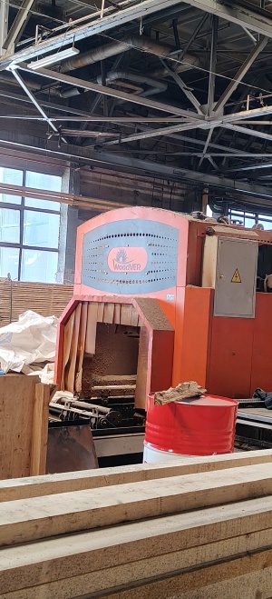 WoodVER Угловая 2х дисковая пилорама УГП2-600