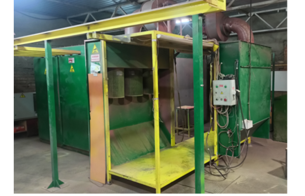 Линия порошковой покраски