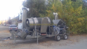 Скруббер бутара СБ-15 для добычи золота