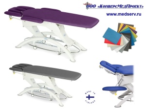 Стол массажный терапевтический Capre M4 (105 E) с электроприводом, Lojer, Финляндия