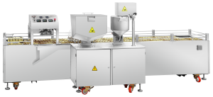 Автоматическая линия бисквитных кексов с начинкой